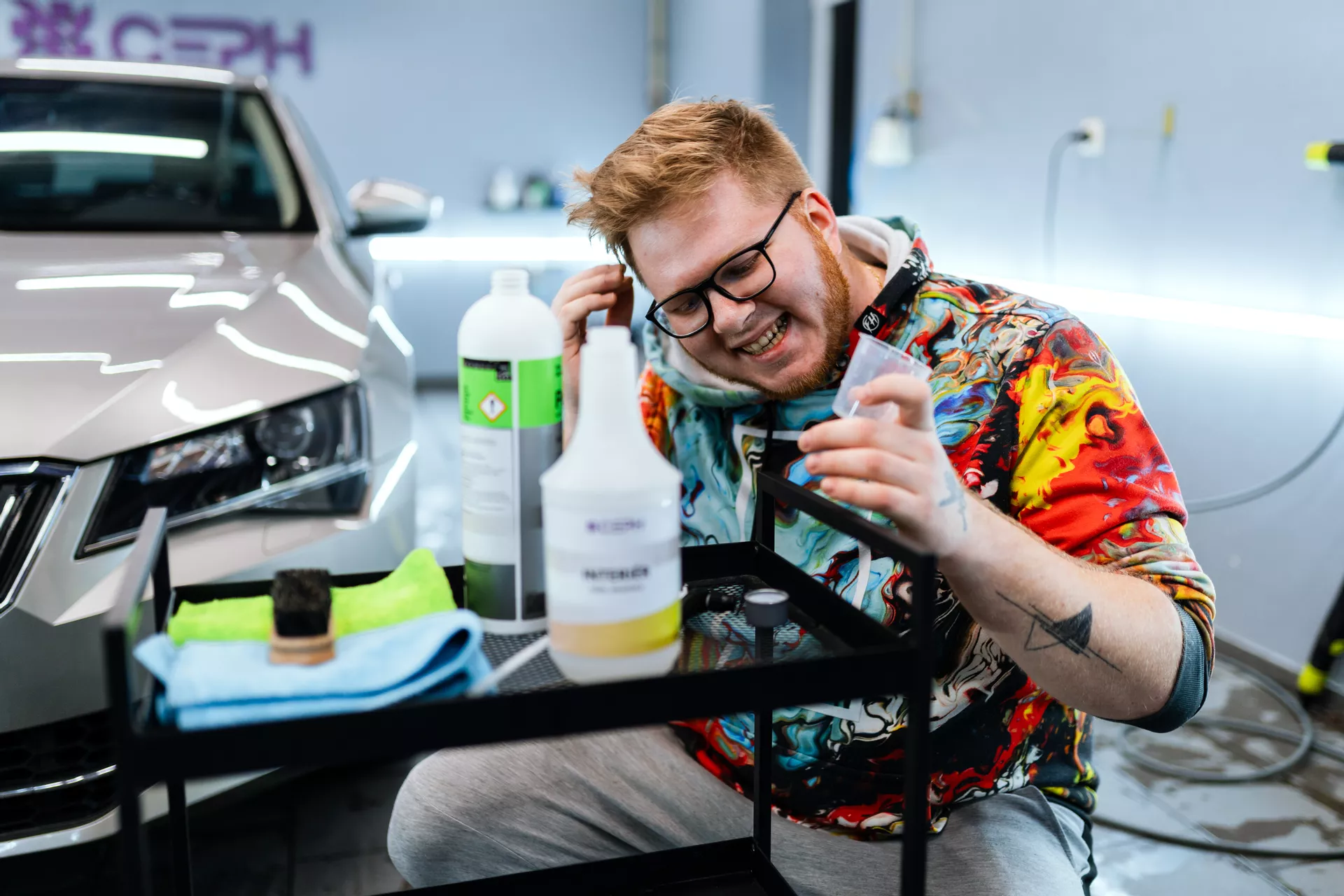 Interiér studia CephDetail