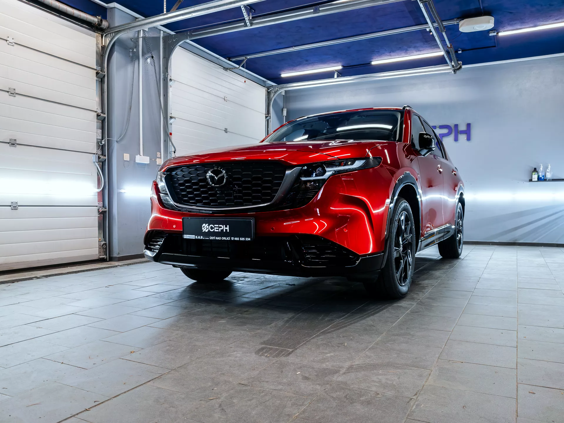 Hotová Mazda CX-5 po kompletní péči